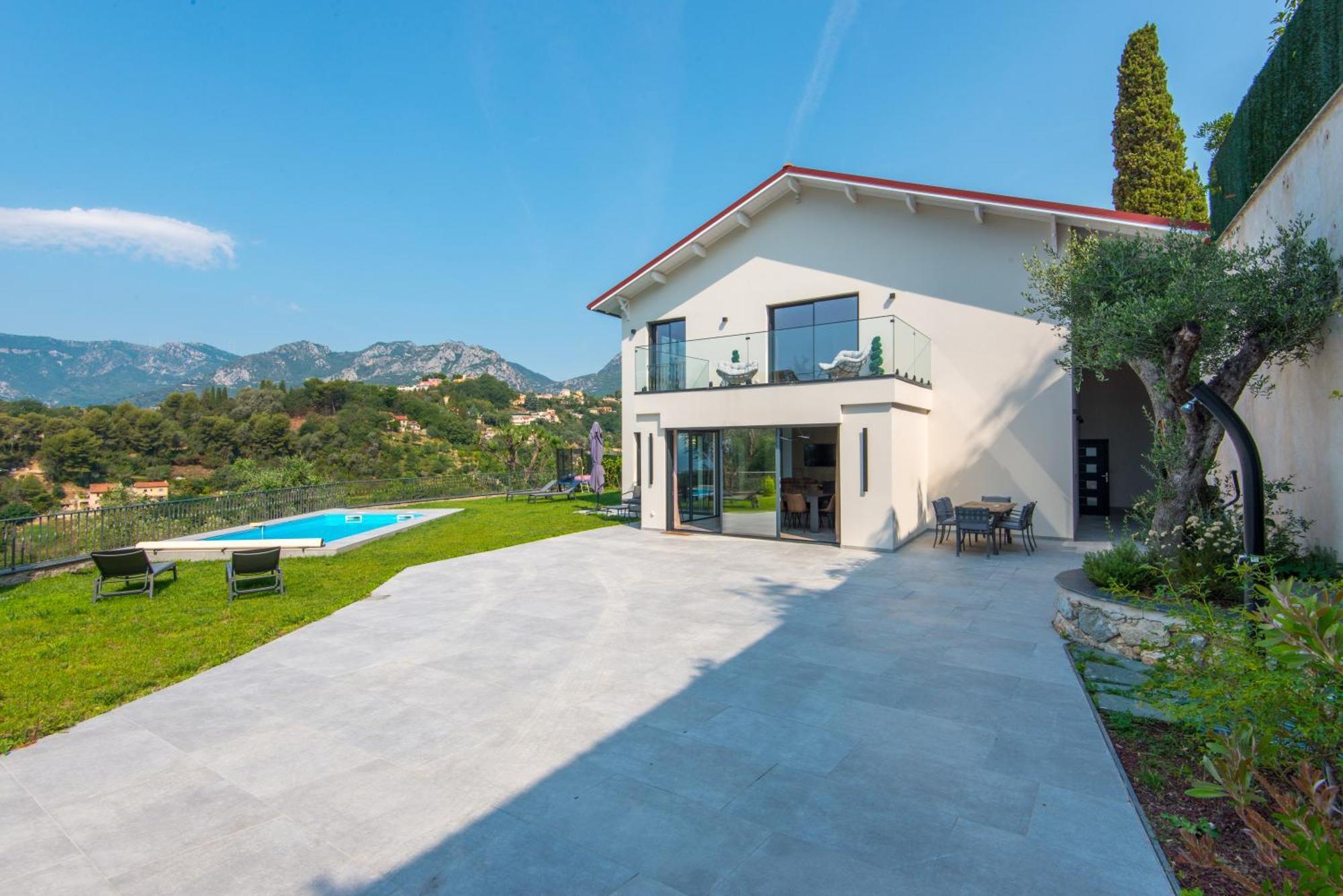 Jolie Maison Au Calme Menton Kültér fotó